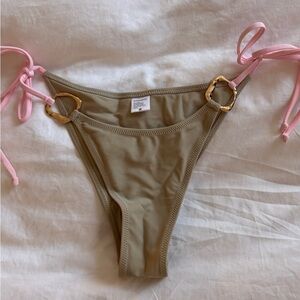 Strawberry milk mob safari bikini bottoms